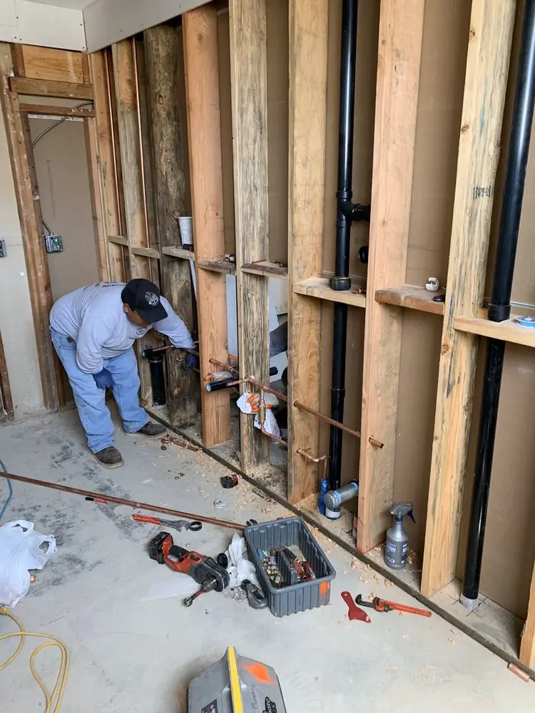 Commercial rough-in plumbing for Trenchless Sewer Repair in Oak Harbor